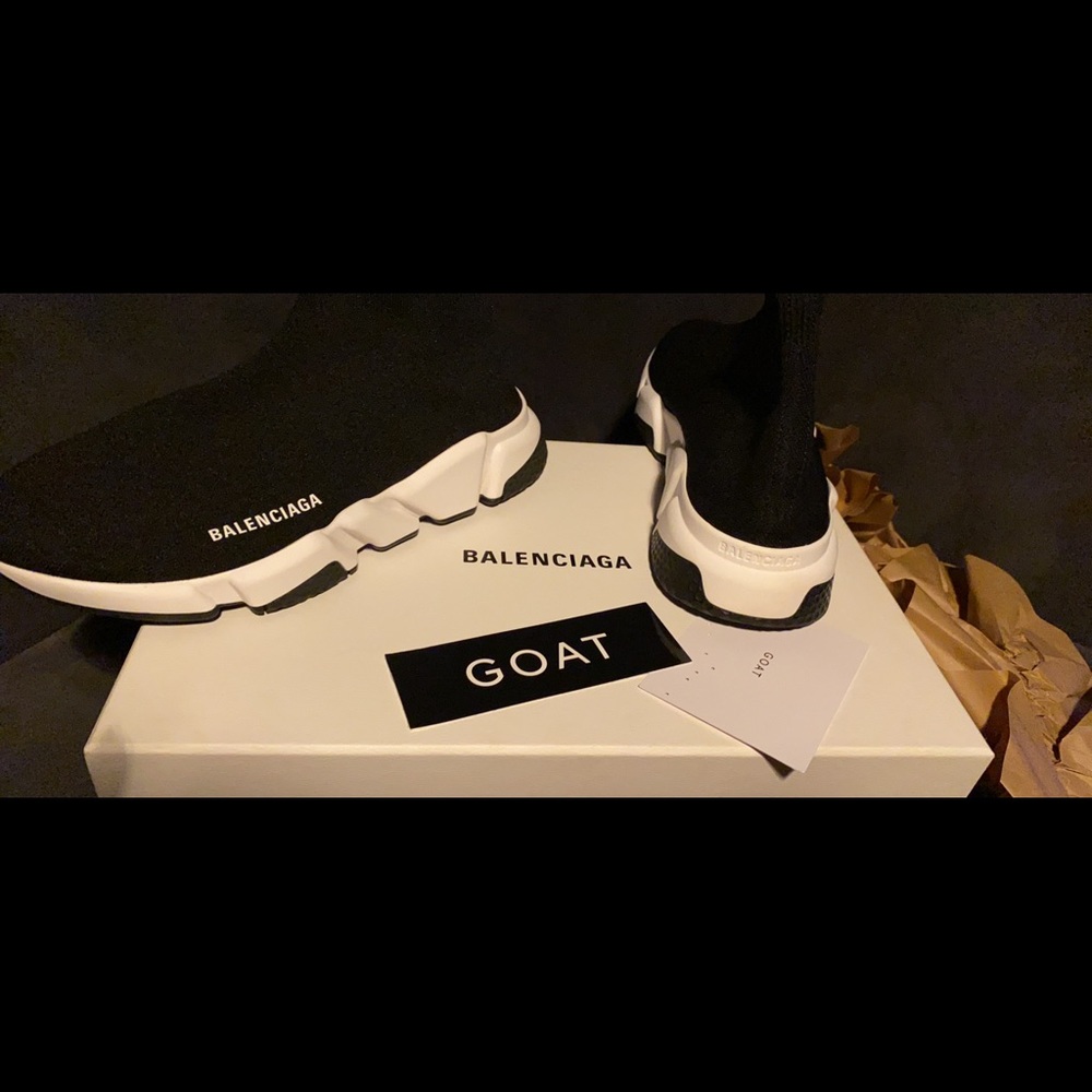 Balenciaga speed trainer sz 8 purchased fm goat